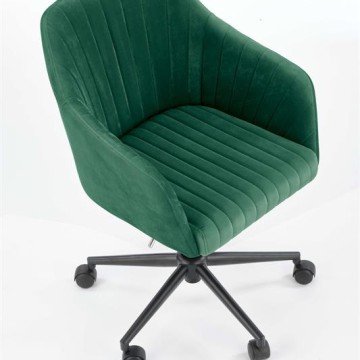 Фото3.Кресло Halmar FRESCO velvet Зеленый